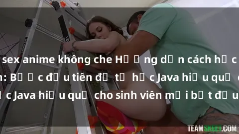 sex anime không che Hướng dẫn cách học Java cho sinh viên: Bước đầu tiên để tự học Java hiệu quả cho sinh viên mới bắt đầu là gì?